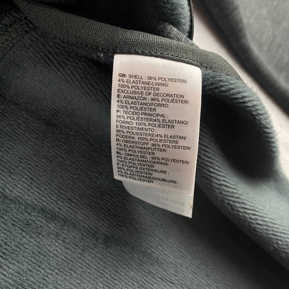 North Face Sweatshirt Women Large Gray Cozy Slacker Full Zip Fleece Lined Hooded - Picture 6 of 11